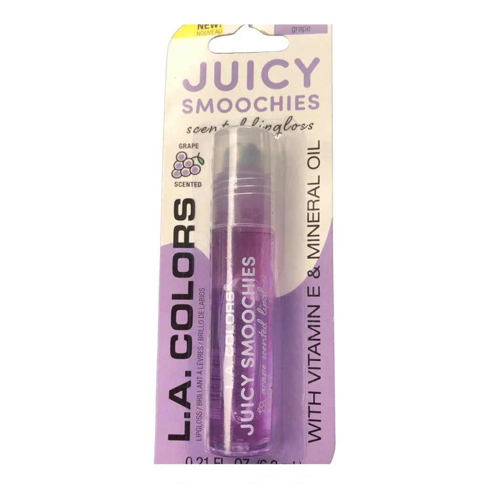 3pk‎ flavored vitamin E lipgloss strawberry grape coconut orange watermelon mint